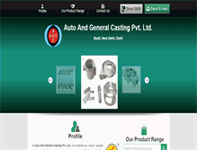 Tablet Screenshot of agcpl.com